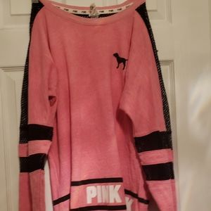 Pink sweatshirt